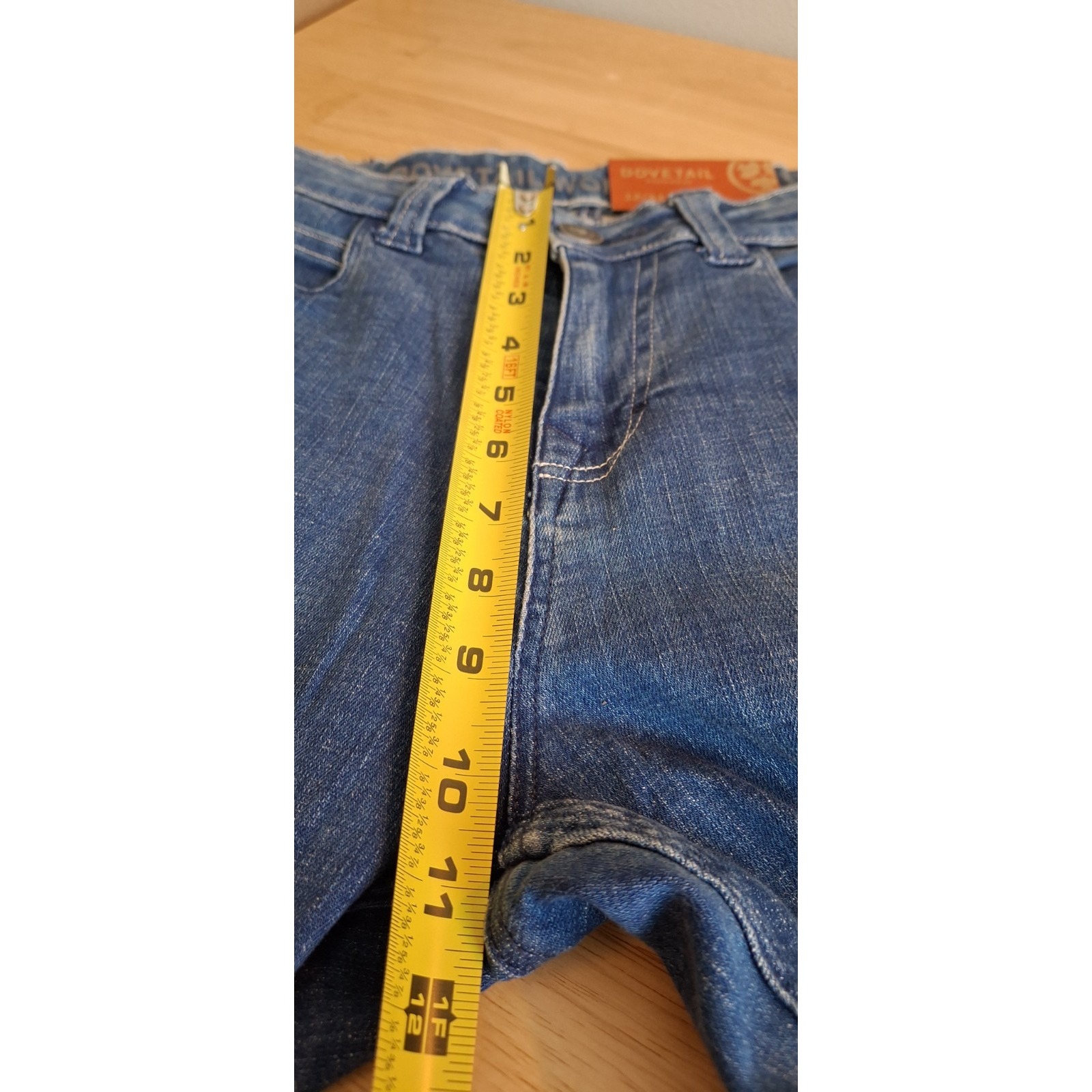 Dovetail Workwear Dx Bootcut Denim Jeans Utility Pants Size 12- 30x33 Nwt — image 8 of 8